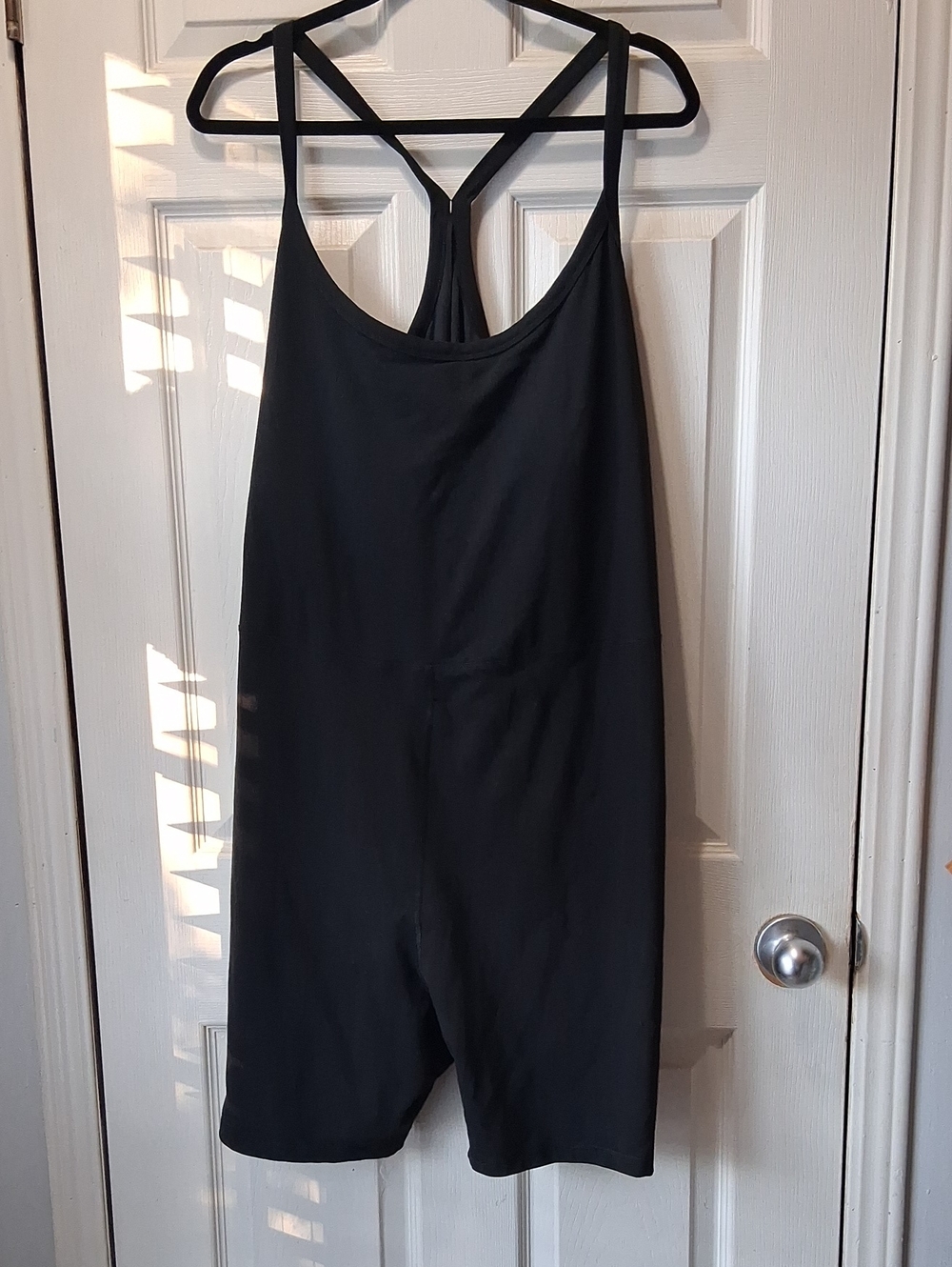 Old Navy Black Strappy Romper Jumpsuit